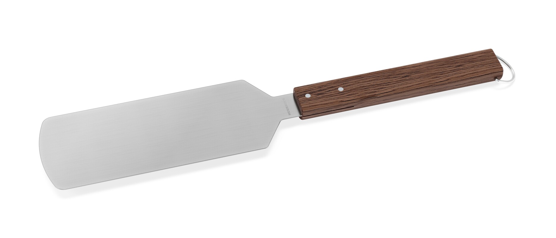 Grilling and turning spatula Stainless steel/ash