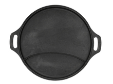 Pan with sections Cast iron 43 cm