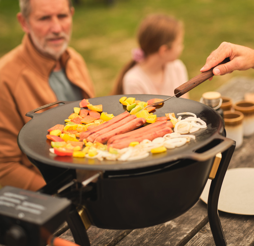 Gas set SL Black 48 cm