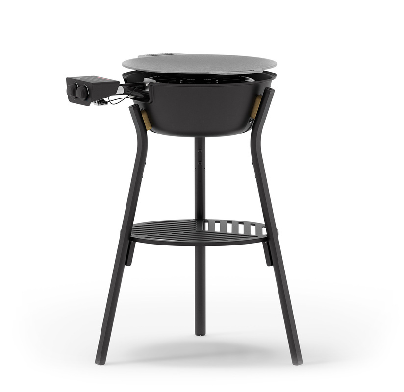 Gas set LL Black 48 cm
