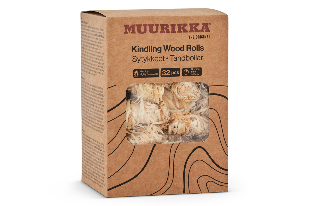 Kindling wood rolls