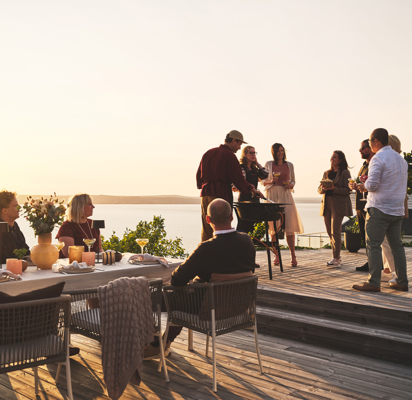 Gas set LL Black 78 cm