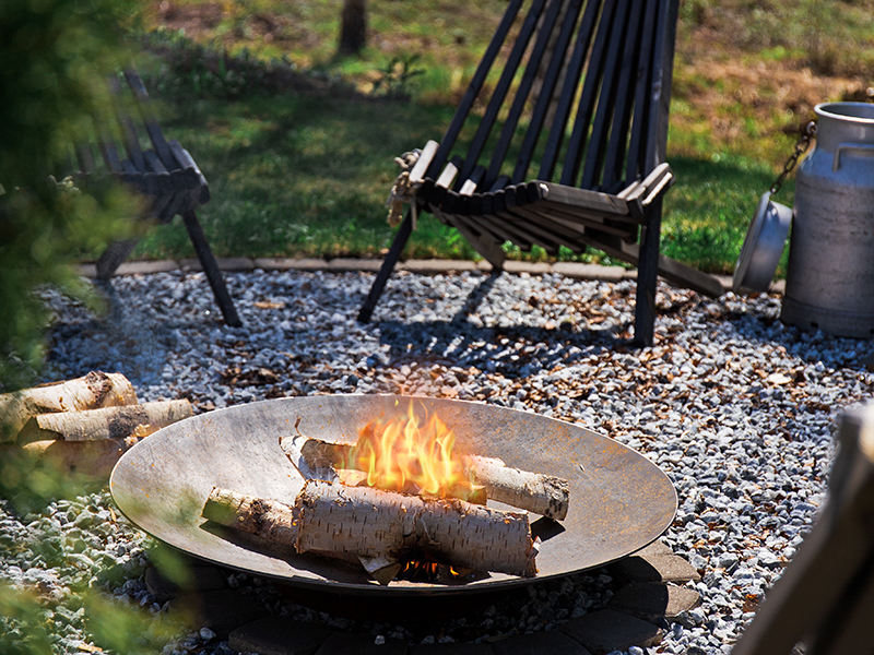 Hanging Campfire Griddle Plate -  Norway