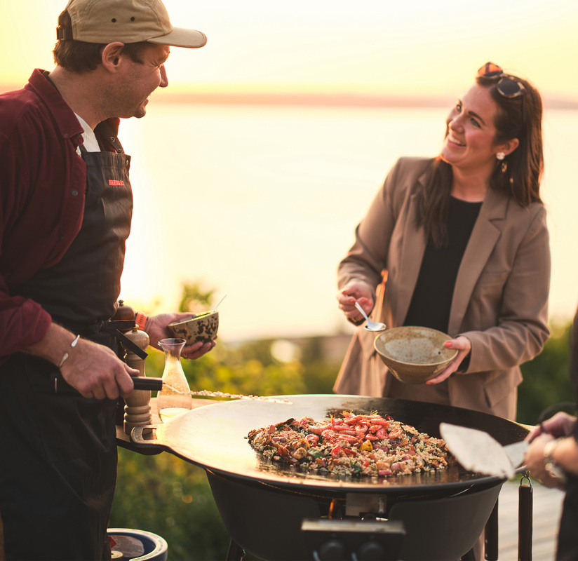 Gas set LL Black 78 cm