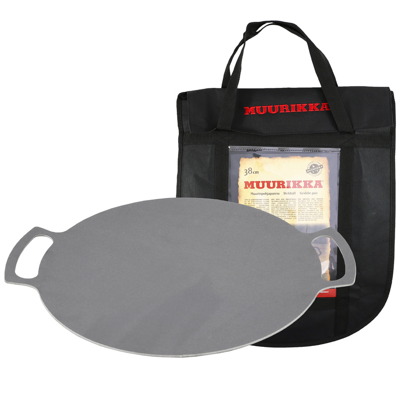 Griddle pan, without legs Hot-rolled steel 38 cm