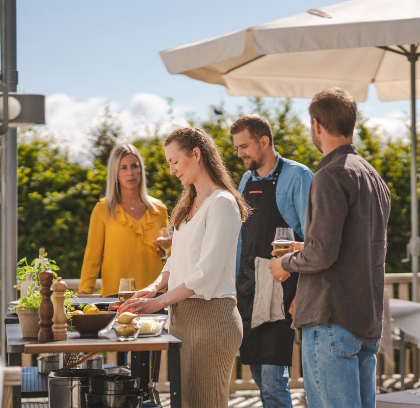 Gas set WG Black 58 cm