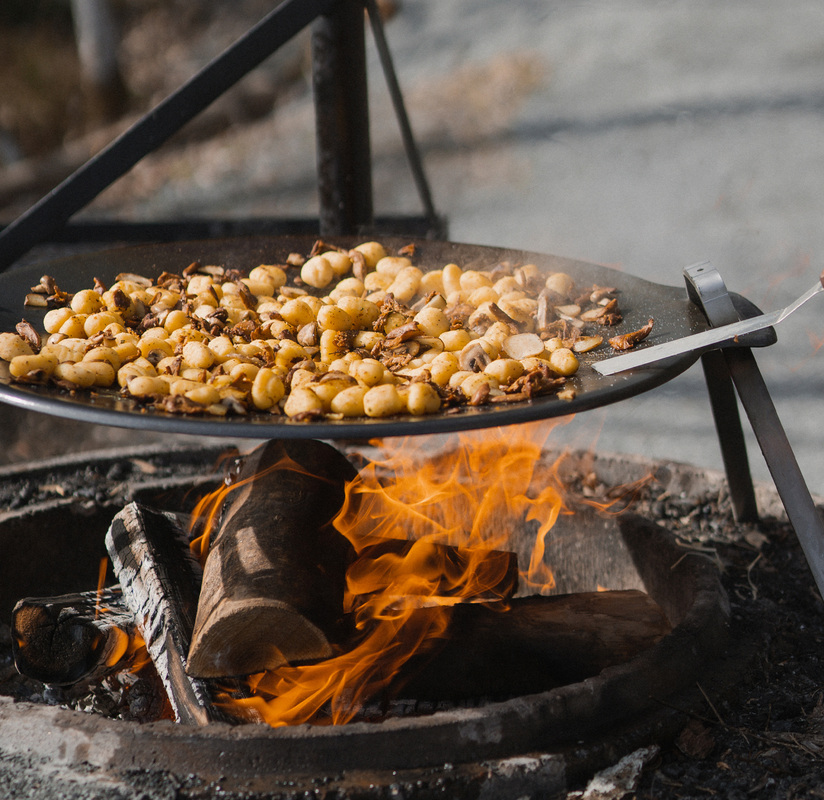 Legs for pan 38-78 cm