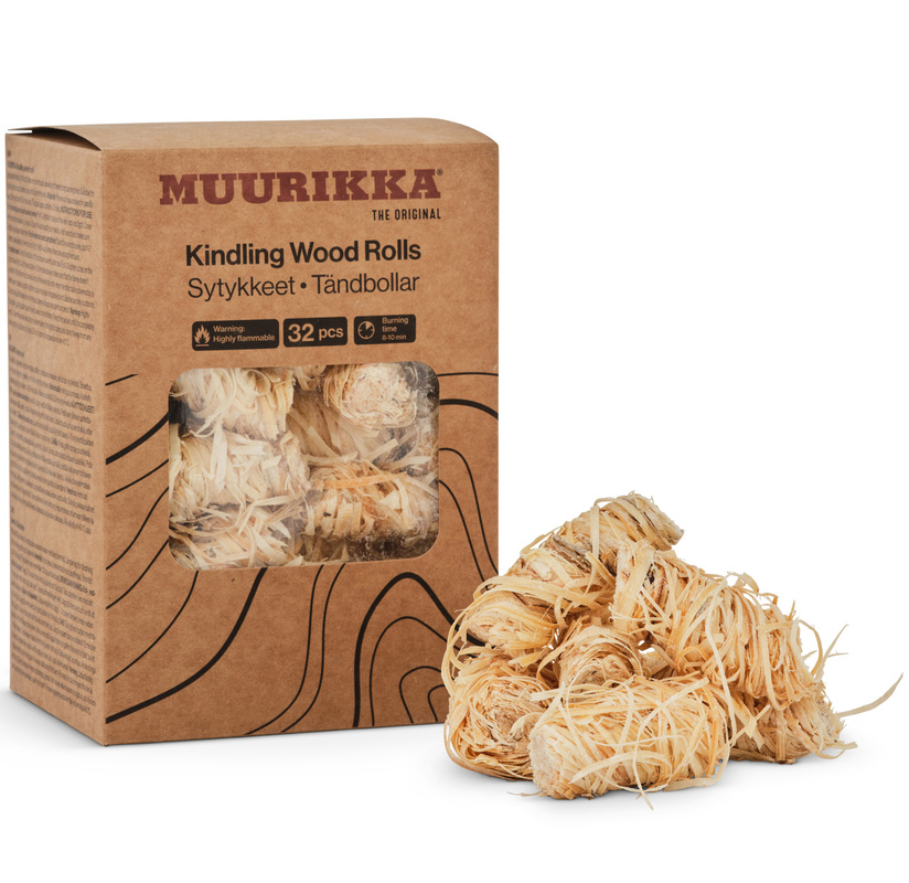 Kindling wood rolls