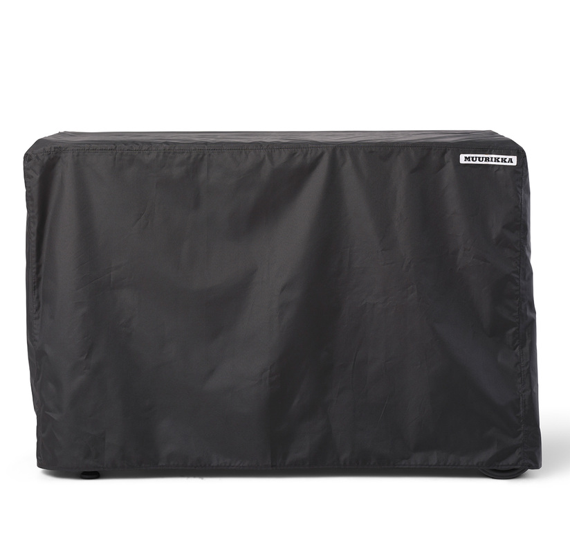 Protective cover for grill cart