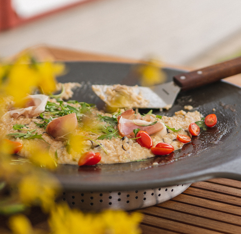 Griddle pan warming plate