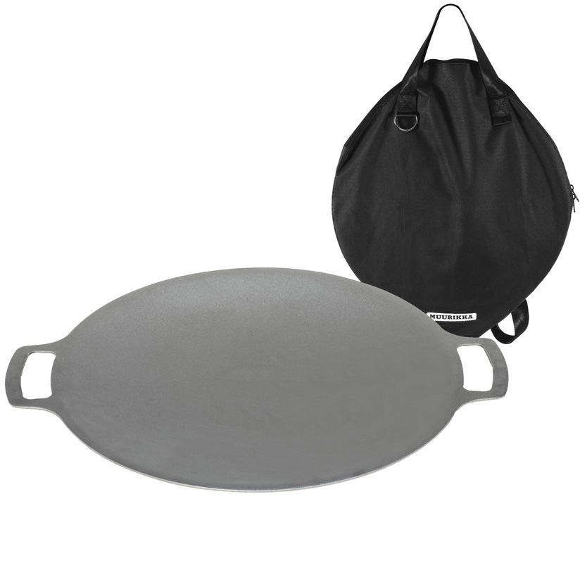 Griddle pan, without legs Hot-rolled steel 48 cm
