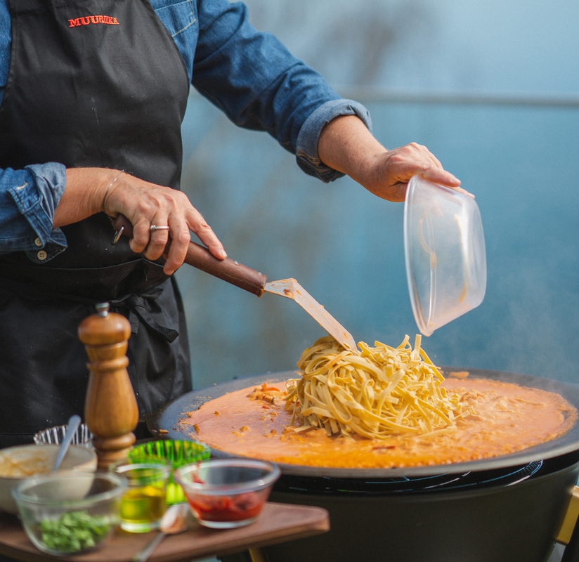 Grill Steak spatula Stainless steel/ash