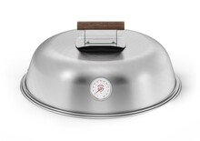 Lid with termometer Stainless steel 78 cm