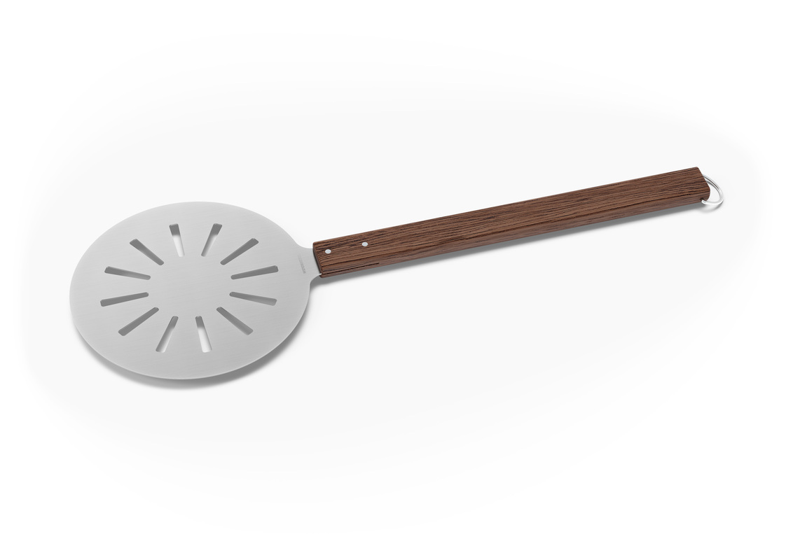 Turning pizza peel Stainless steel/ash