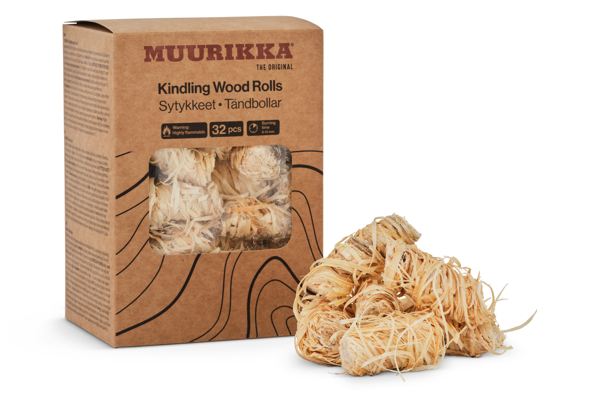 Kindling wood rolls