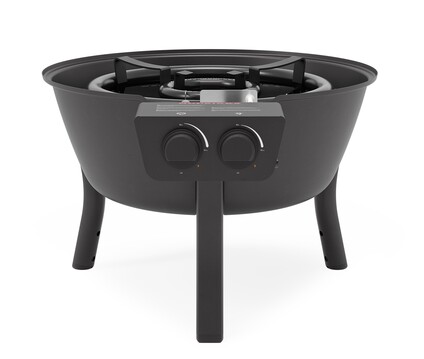 Gas burner with legs SL Black 48 cm