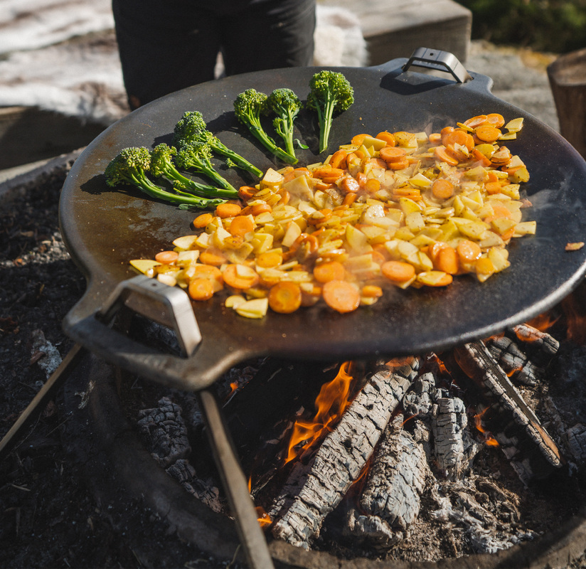 Legs for pan 38-78 cm