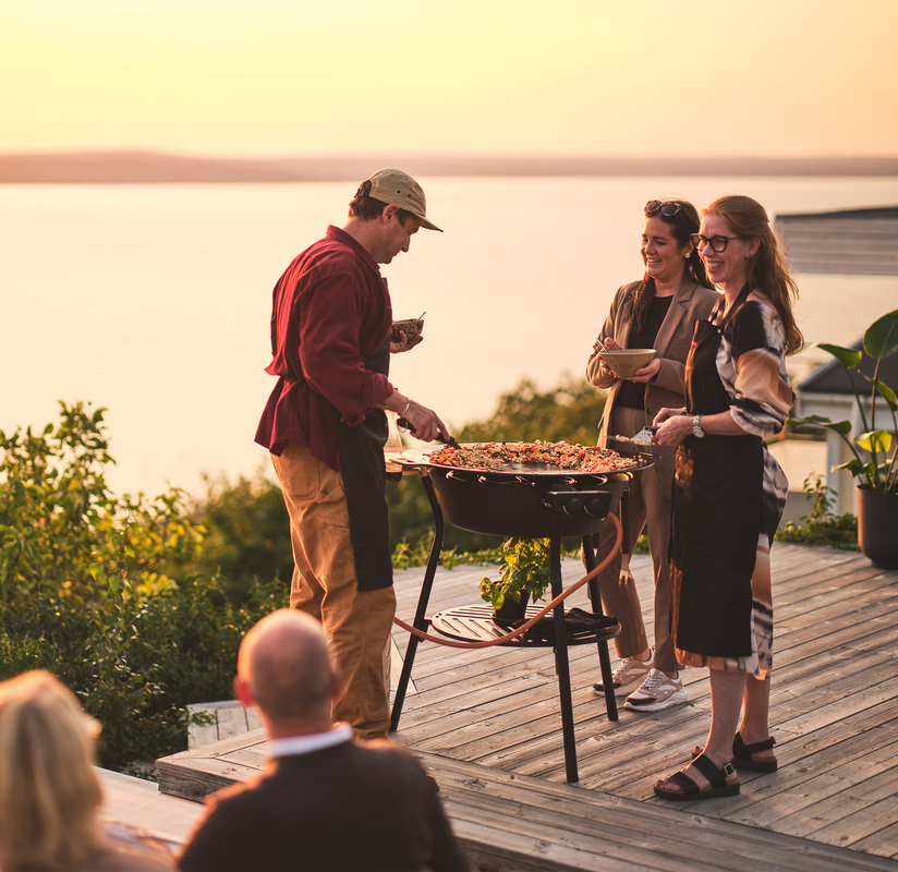 Gas set LL Black 78 cm