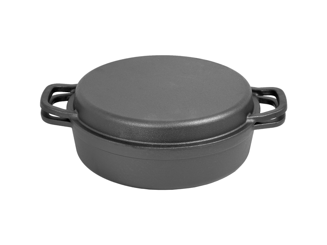 Grill pan, cast iron 28 cm