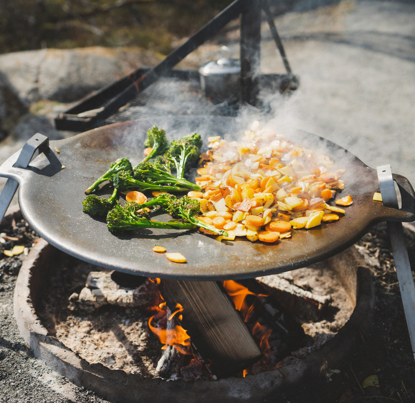 Legs for pan 38-78 cm