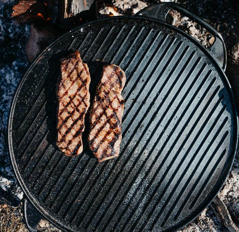 Grill pan Cast iron 42 cm